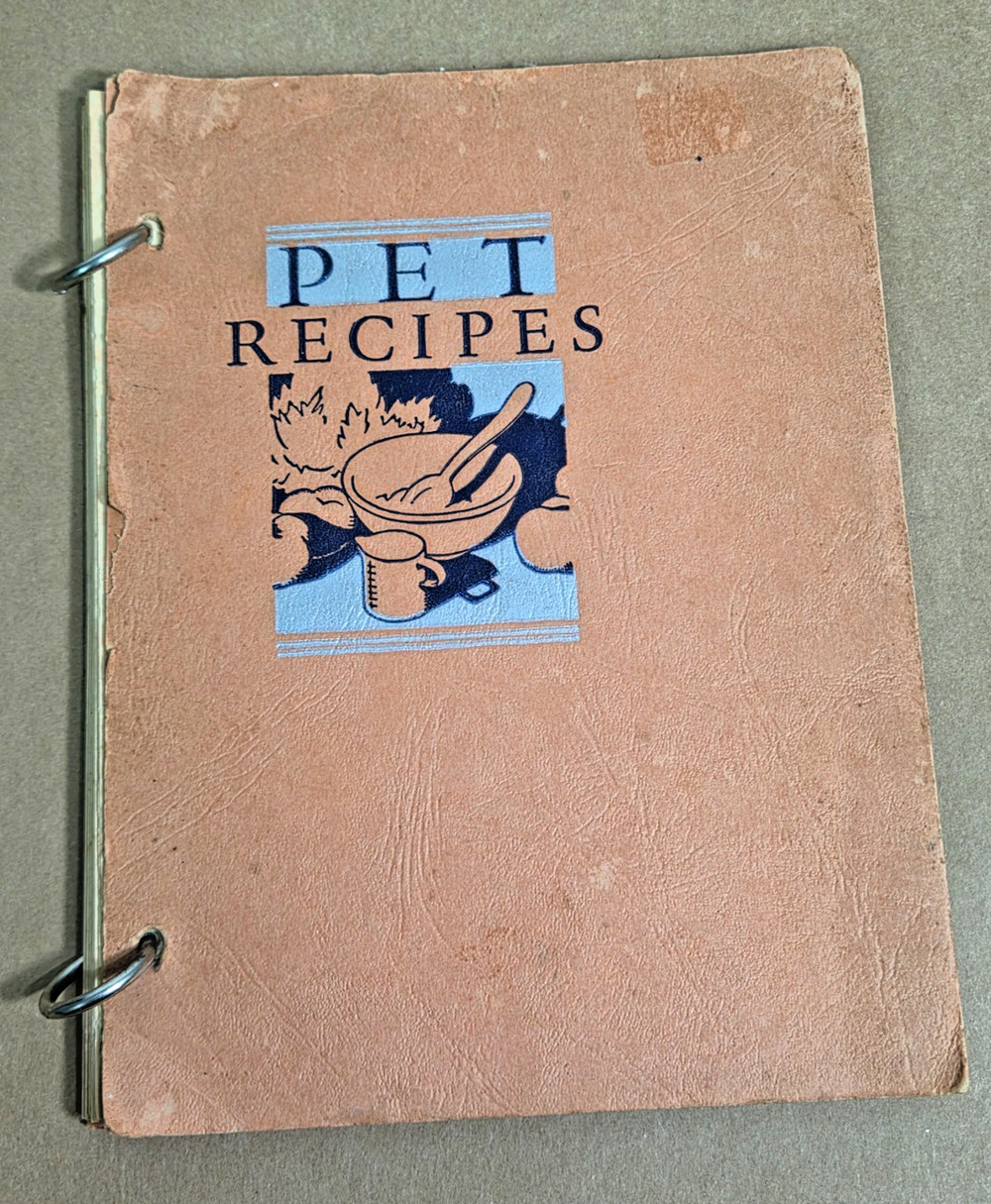 1930 Pet Milk Recipes Cookbook - Rare 1st Ed Ring-Bound Advertising History